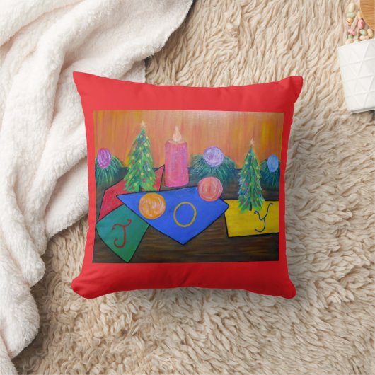 Christmas Joy クッション (ブランケット)