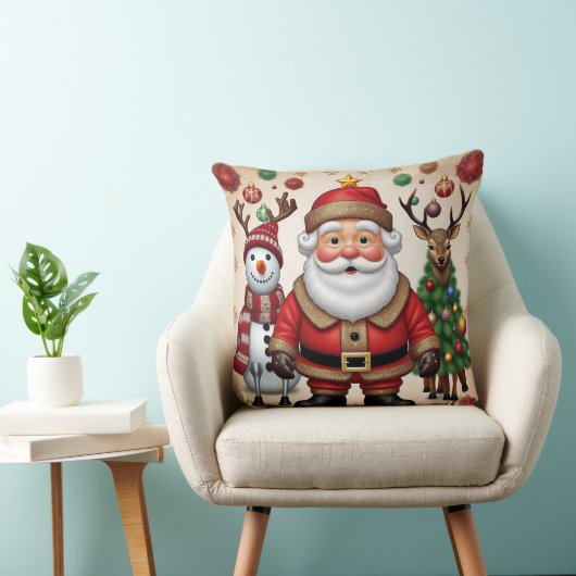 "Christmas Joy" クッション (椅子)