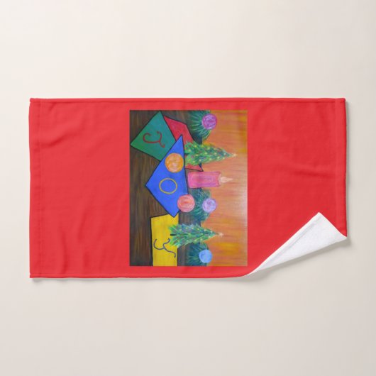 Christmas Joy  ハンドタオル (ハンドタオル)