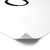 Christmas Joy Holiday Quote Poster ポスター (角)