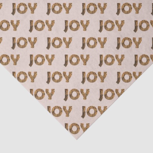 Christmas Joy Leopard Pattern 薄葉紙 (詳細)