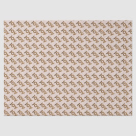 Christmas Joy Leopard Pattern 薄葉紙