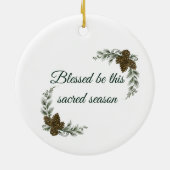 “Christmas Joy” Ornament セラミックオーナメント (裏面)