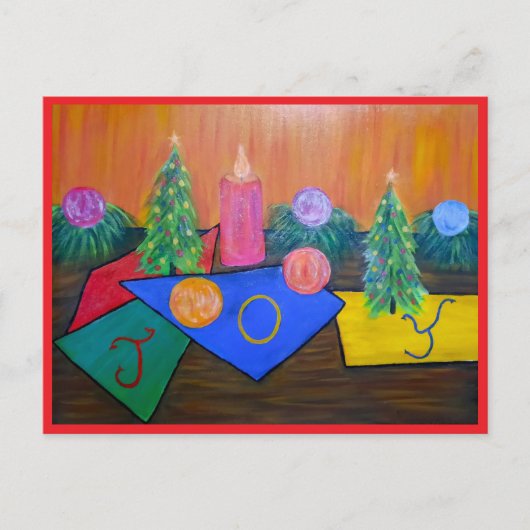 Christmas Joy Postcard シーズンポストカード (正面)