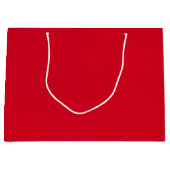 Christmas Joy Red Oversized Gift Bag for Presents ラージペーパーバッグ (正面)
