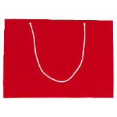 Christmas Joy Red Oversized Gift Bag for Presents ラージペーパーバッグ (裏面)