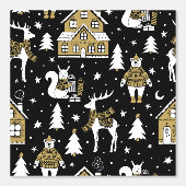 Christmas Joyful Night for Your Kid Room 壁紙 (正面)