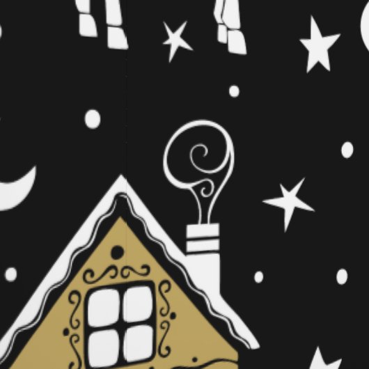 Christmas Joyful Night for Your Kid Room 壁紙 (縫い目)