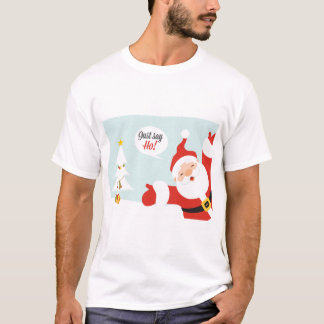 Christmas 'Just Say Ho' Basic Tシャツ