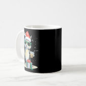 Christmas Kawaii Squirrel Bubble Tea Boba Squirrel コーヒーマグカップ (正面左)