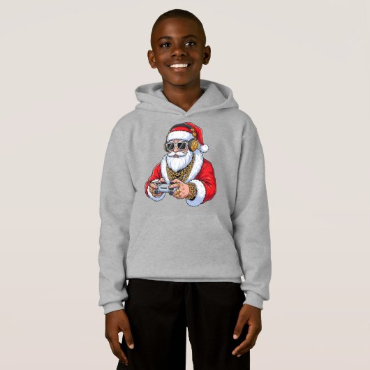 Christmas Kids Pullover Hoodie (正面フル)