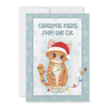 Christmas Kisses from the Cat