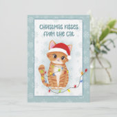 Christmas Kisses from the Cat シーズンカード (スタンド正面)