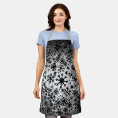 Christmas Kitchen Apron エプロン (着用した状態)