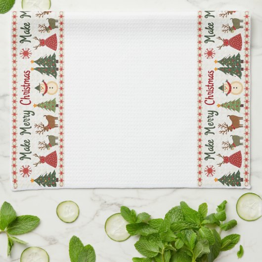 Christmas Kitchen Towel キッチンタオル (折り畳み)