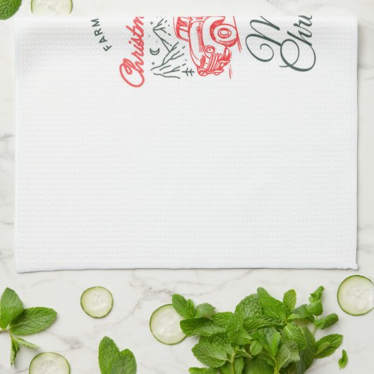 Christmas Kitchen Towels by Sommer Hamilton キッチンタオル (折り畳み)
