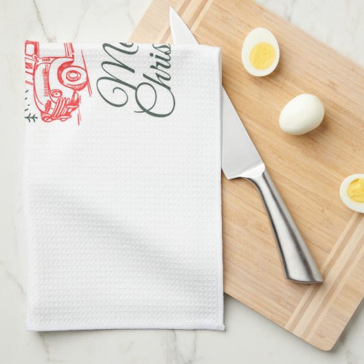 Christmas Kitchen Towels by Sommer Hamilton キッチンタオル (四つ折り)