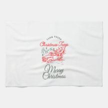 Christmas Kitchen Towels by Sommer Hamilton
