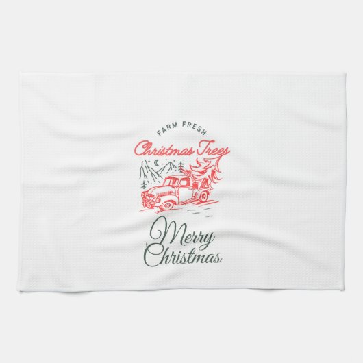 Christmas Kitchen Towels by Sommer Hamilton キッチンタオル (横)