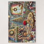 Christmas Kitchen Wonderland Cozy Stocking & Tree ジグソーパズル (縦)