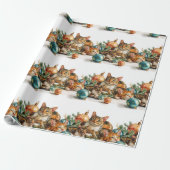 Christmas Kittens ラッピングペーパー (アンロールド)