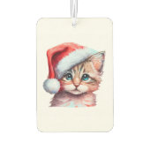 Christmas Kitty カーエアーフレッシュナー (裏面)