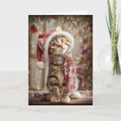 Christmas Kitty シーズンカード (正面)