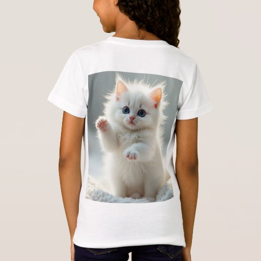 Christmas Kitty Tシャツ (裏面)