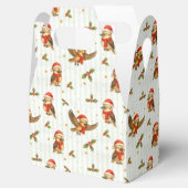 Christmas Kookaburra Watercolour フェイバーボックス (オープン)