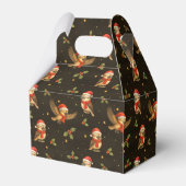 Christmas Kookaburra Watercolour フェイバーボックス (裏面サイド)