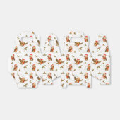 Christmas Kookaburra Watercolour フェイバーボックス (折り畳みなし)