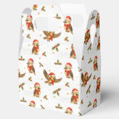 Christmas Kookaburra Watercolour フェイバーボックス (オープン)