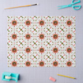 Christmas Ladybug Red White Green 薄葉紙 (クラフト)