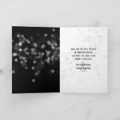 Christmas Lake Michigan Sunset カード (内部)