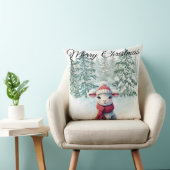 Christmas Lamb Throw Pillow クッション (椅子)