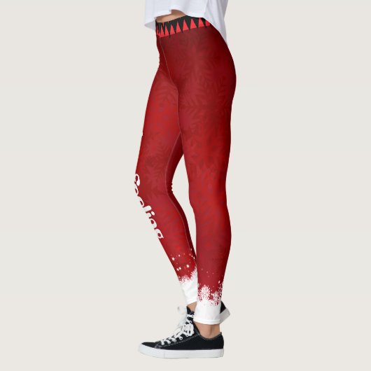christmas legging レギンス (左)