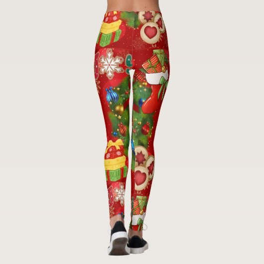 Christmas Leggings レギンス (裏面)