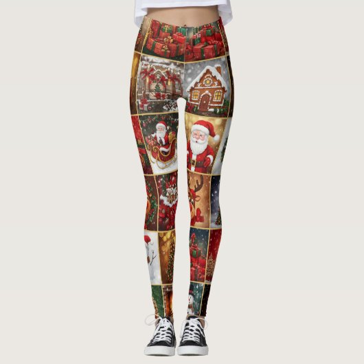 Christmas Leggings レギンス (正面)