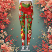 Christmas Leggings レギンス
