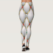 Christmas Leggings – Festive Holiday Pattern  レギンス (裏面)