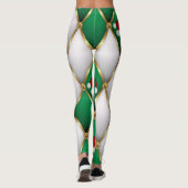 Christmas Leggings – Festive Holiday Pattern  レギンス (裏面)