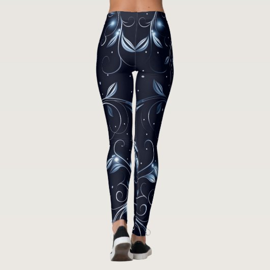 Christmas Leggings – Festive Holiday Pattern  レギンス (裏面)