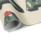 Christmas letter A Christmas ラッピングペーパー (ロールコーナー)