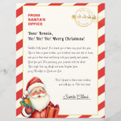 Christmas Letter From Santa From North Pole Office (正面)