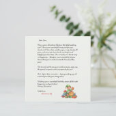 Christmas Letter From the Christmas Elf 招待状 (スタンド正面)