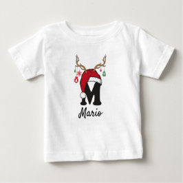 Christmas Letter Shirt For Kids ベビーTシャツ