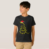 Christmas Libertarian Gadsden Don't Tread Snake Tシャツ (正面フル)