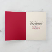 Christmas Library Card for 2026 シーズンカード (内部)