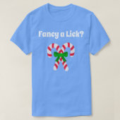 Christmas Lick My Candy Cane Tシャツ (デザイン正面)