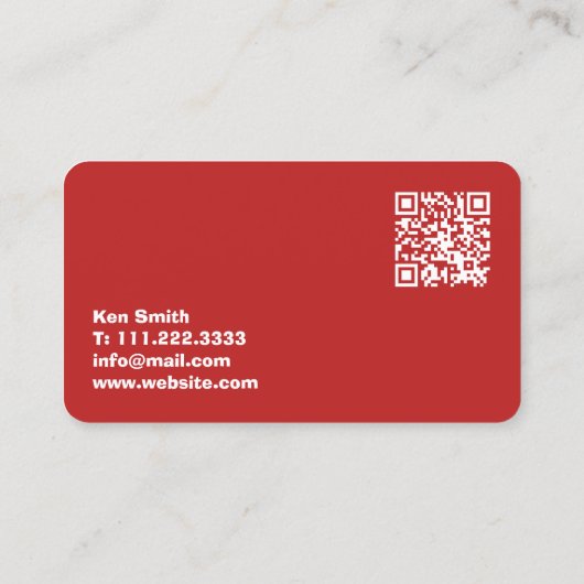 🎄 Christmas Light Installation QR 名刺 (裏面)